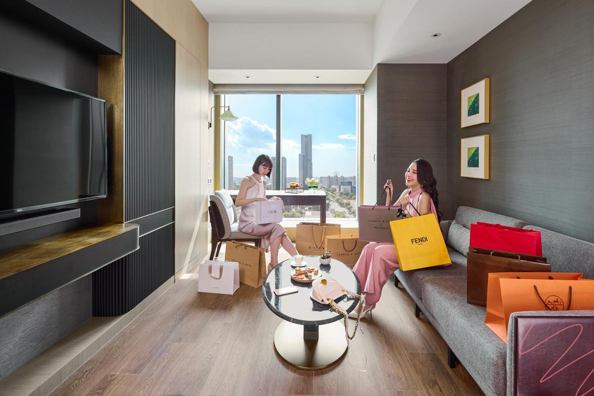 Intercontinental Kaohsiung By Ihg Hotel Værelse billede A typical apartment in the complex